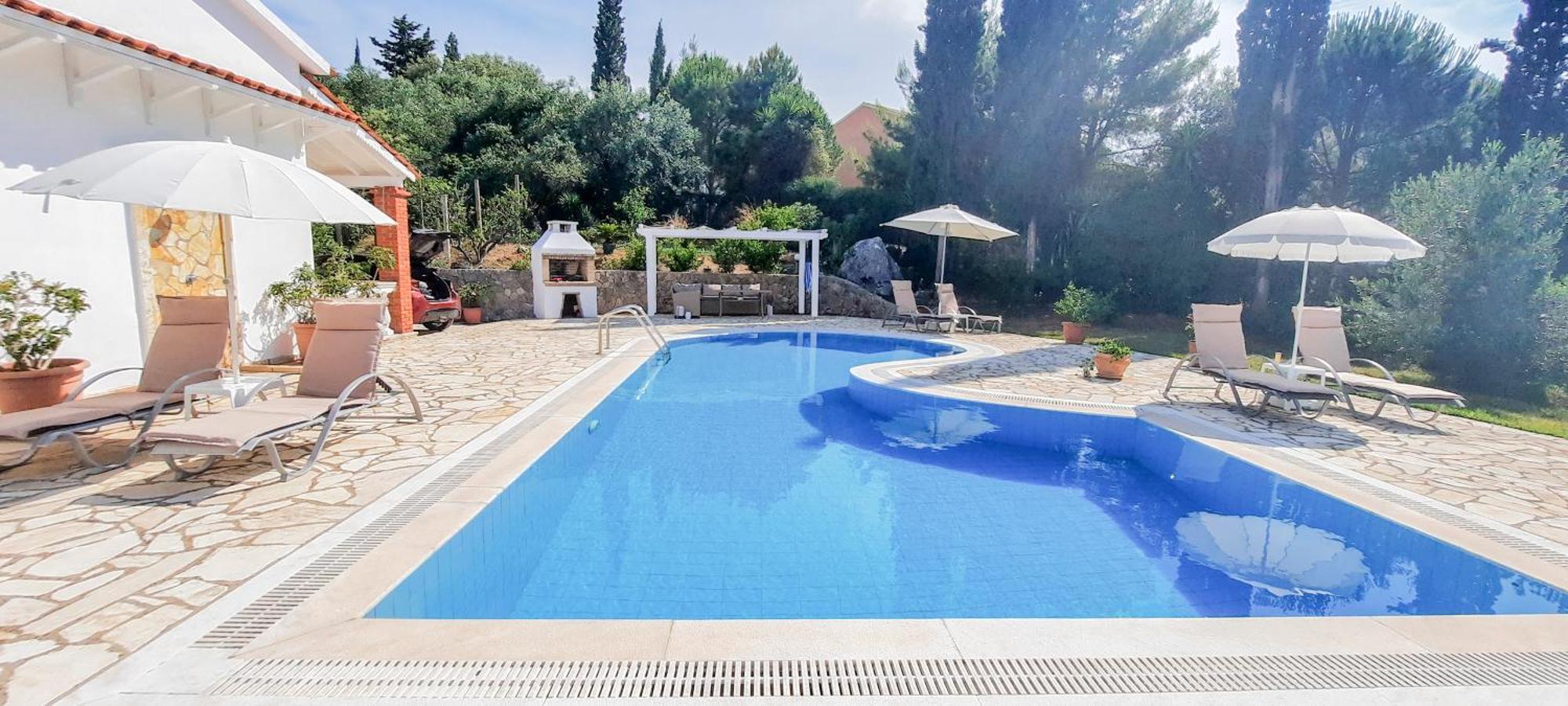 Villa Olive Grove And Sea View Agios Spyridon  Экстерьер фото