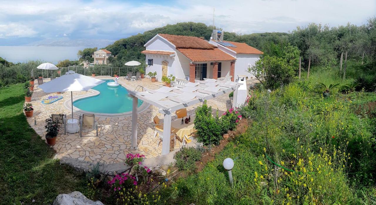 Villa Olive Grove And Sea View Agios Spyridon  Экстерьер фото